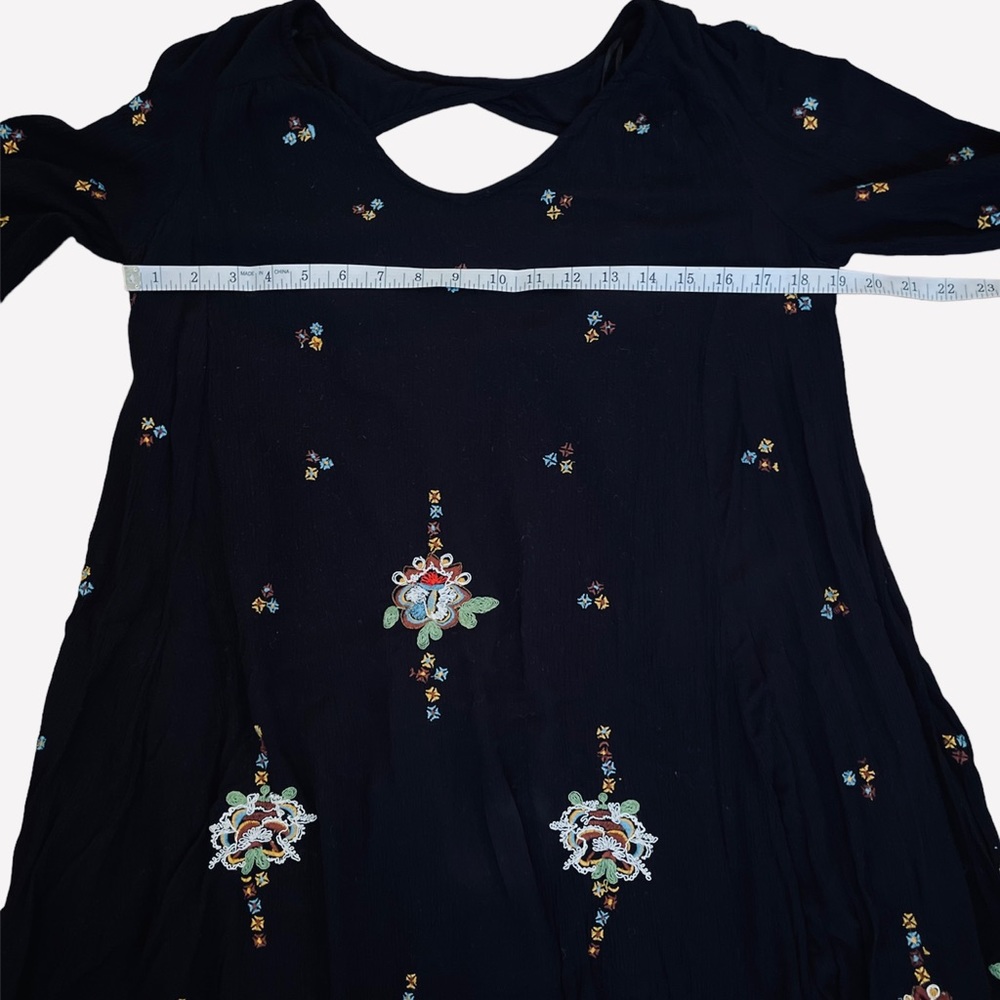 Free People Oxford Embroidered Mini Dress. - Picture 8 of 10